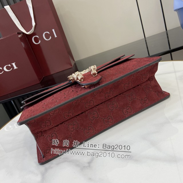 Gucci專櫃古馳經典Dionysus系列小號肩背包鏈條肩背包 jh2349型號：818145